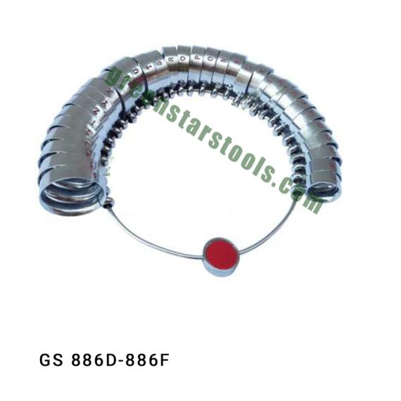 FINGER GAUGE METAL COMFORT INSIDE HALF ROUND 7MM