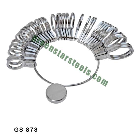 RING SIZES GAUGE METAL