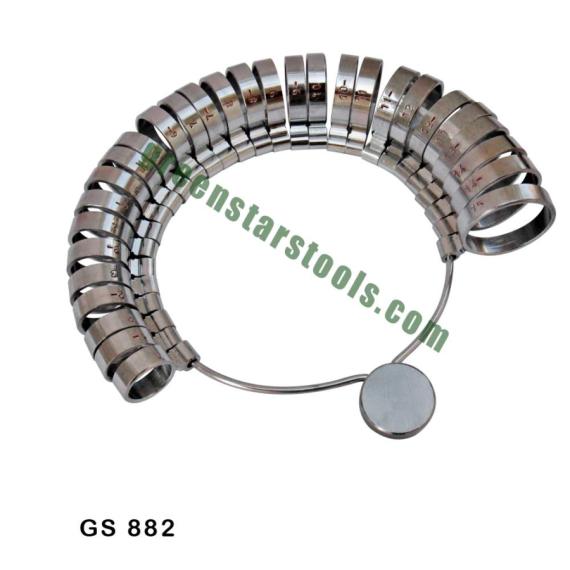 FINGER SIZES GAUGE(WIDE BAND)