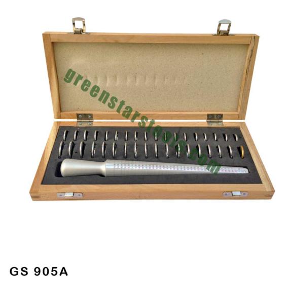 FINGER SIZES GAUGE & RING STICK SET