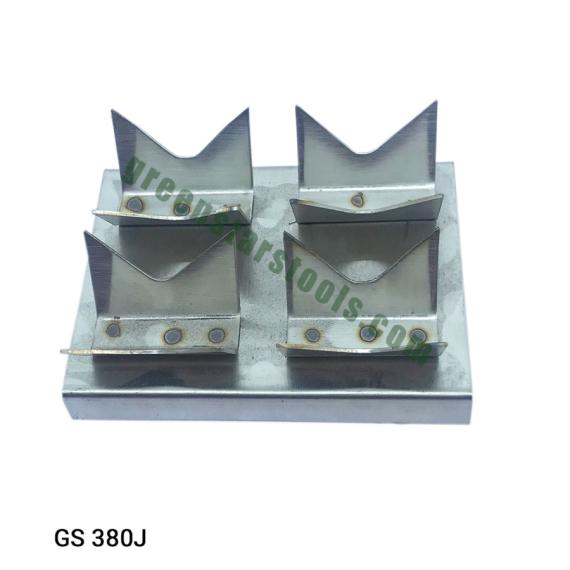 FIRING STILT STAINLESS STEEL, 16 POINT V-SHAPED
