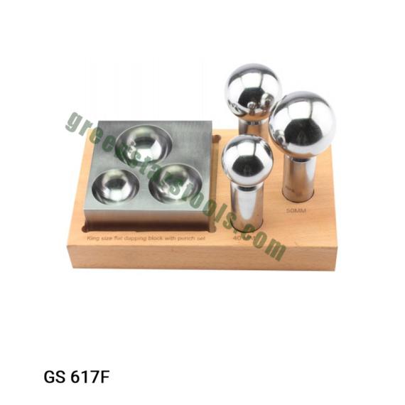 FLAT DAPPING DIE & PUNCH SET