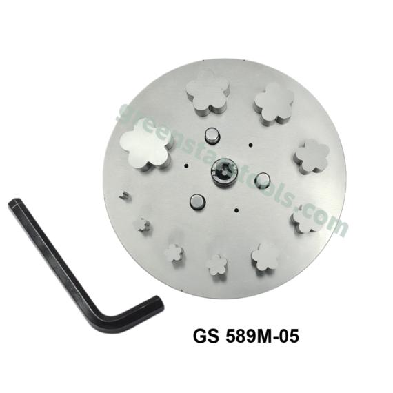 FLOWER 5 PETAL DISC CUTTER 5MM TO 31MM