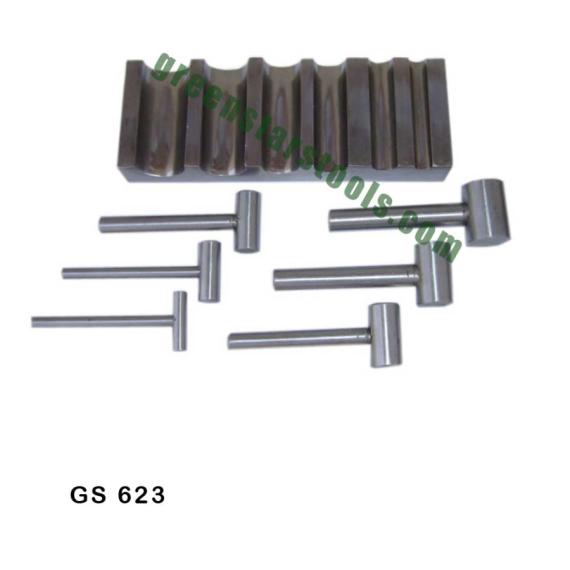 FORMING BLOCK WITH 6 PUNCH