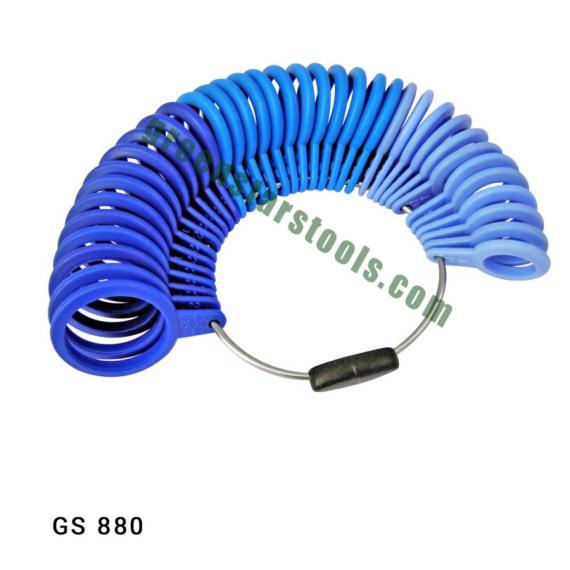 GAUGE FINGER SIZES PLASTIC