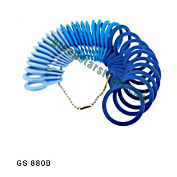 GAUGE FINGER SIZES PLASTIC