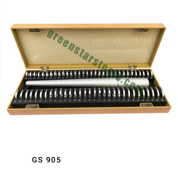 GAUGE FINGER SIZES & RING STICK SET