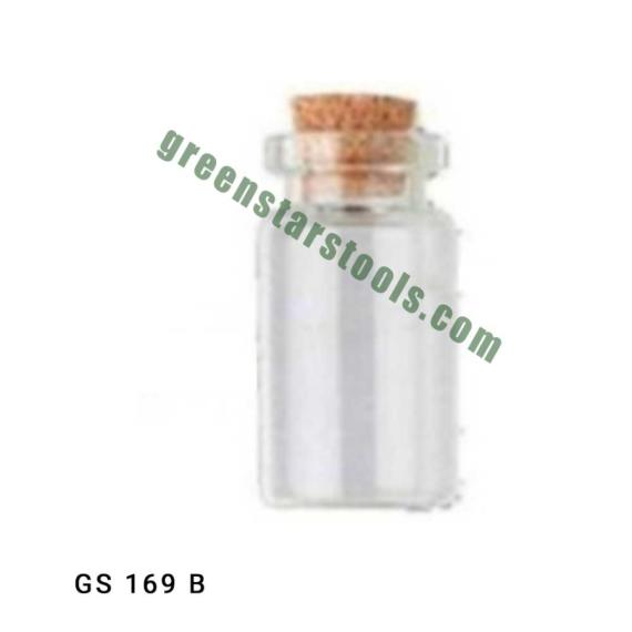 GLASS BOTTLE WITH COKE CAP