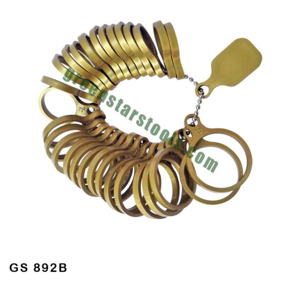 GOLDEN PLASTIC FINGER SIZES