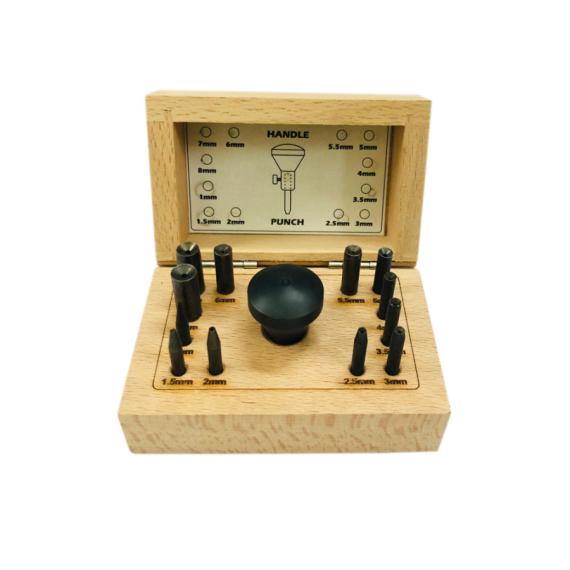 BEZEL SETTING BOX WITH 12 PUNCHES