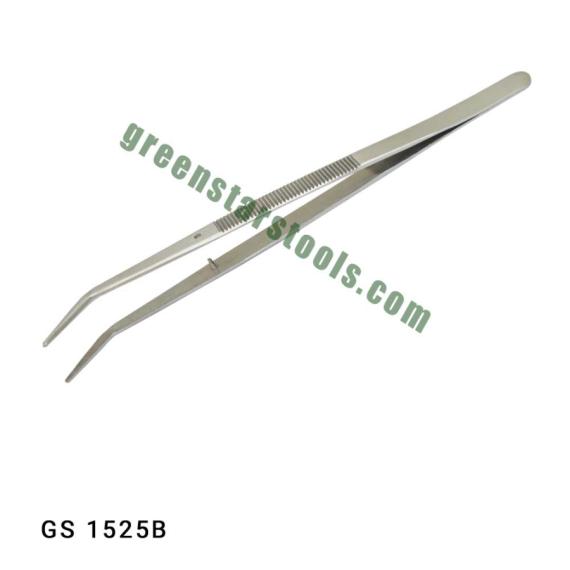 GUIDE PIN CURVED TWEEZERS