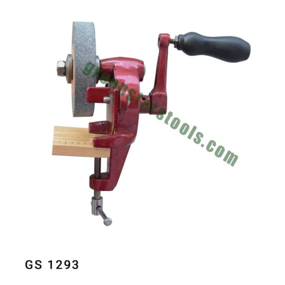 HAND OPERATED BENCH GRINDER