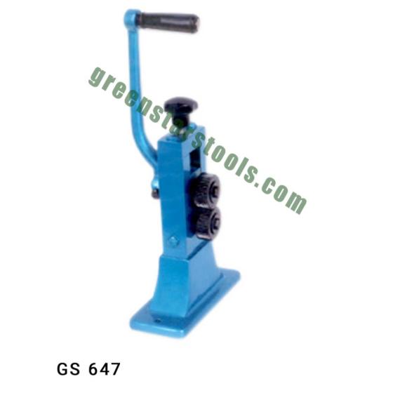 HAND OPERATED ZIG ZAG MACHINE
