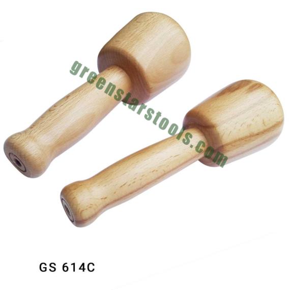 HARD WOODEN DAPPING PUNCH