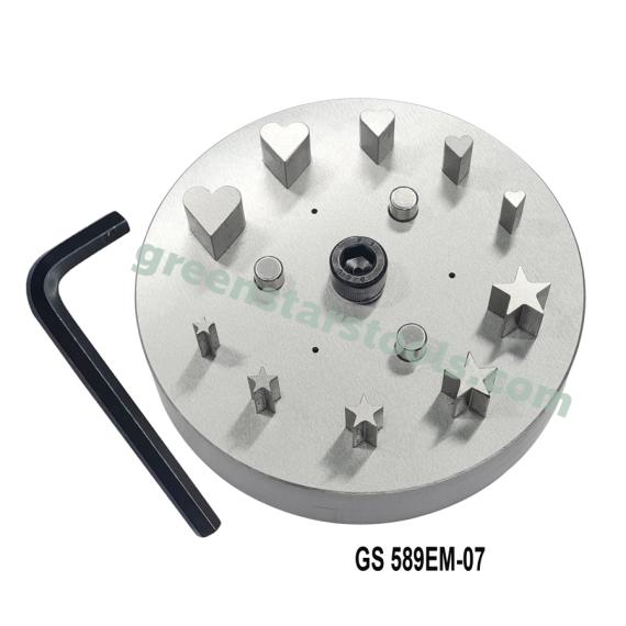 HEART AND STAR SHAPE DISC CUTTER SET OF 10 PCS