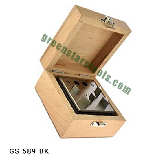 HEART SHAPE DISC CUTTER SET OF 5 WITH WOODEN BOX