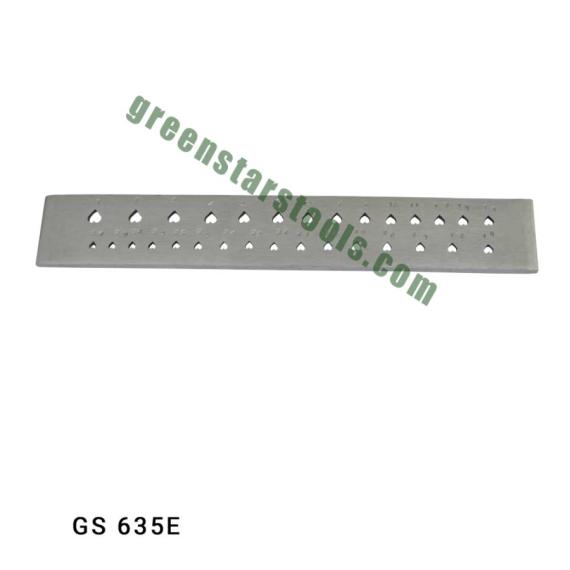 HEART SHAPE DRAW PLATE 30 HOLES