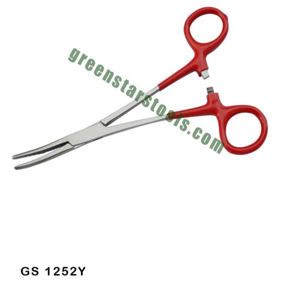 HEMOSTAT PLIERS/FORCEPS WITH INSULATED HANDLE