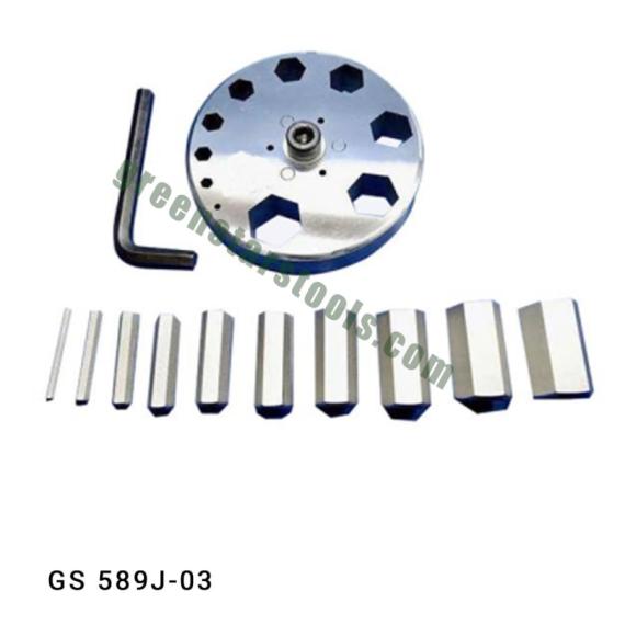 HEXAGONAL DISC CUTTER SET OF 8