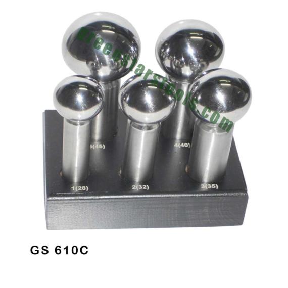 HIGH QUALITY DAPPING PUNCH SET OF 5