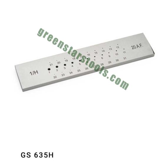 ITALIAN TYPE DRAW PLATE 31 HOLES