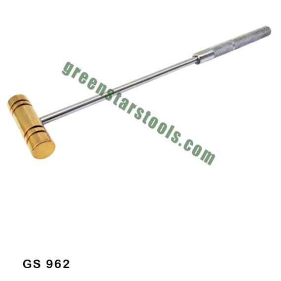 BRASS HAMMER WITH STEEL HANDLE