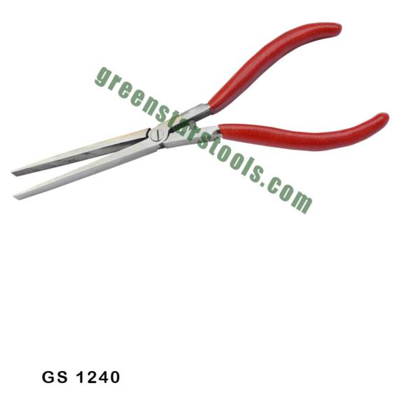 LONG FLAT NOSE PLIERS STAINLESS STEEL