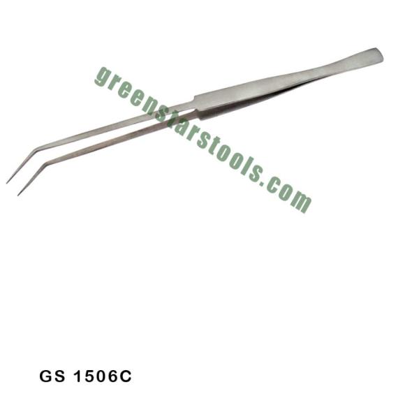 LONG NOSE CURVED 10 “ TWEEZERS