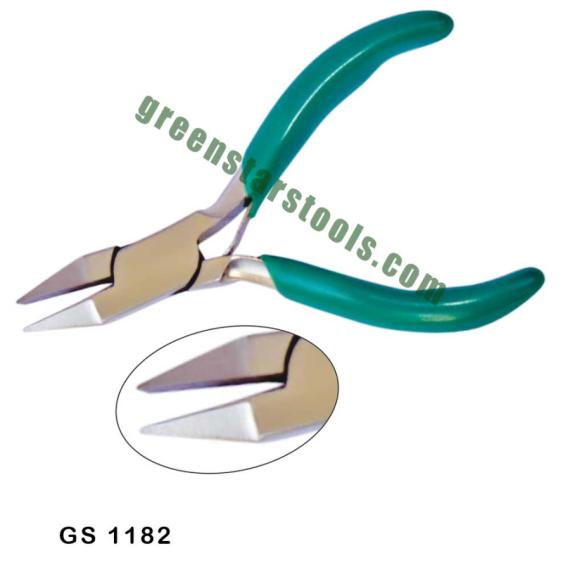MINI FLAT NOSE PLIERS STAINLESS STEEL