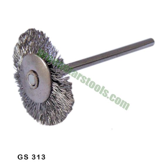 MOUNTED WIRE STEEL BRUSHES