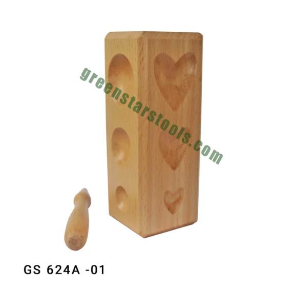 MULTI UTILITY DAPPING BLOCK HARDWOOD