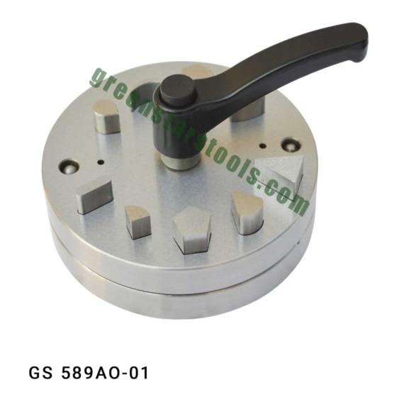 NINE DIFFERENT SHAPE DISC CUTTER SET