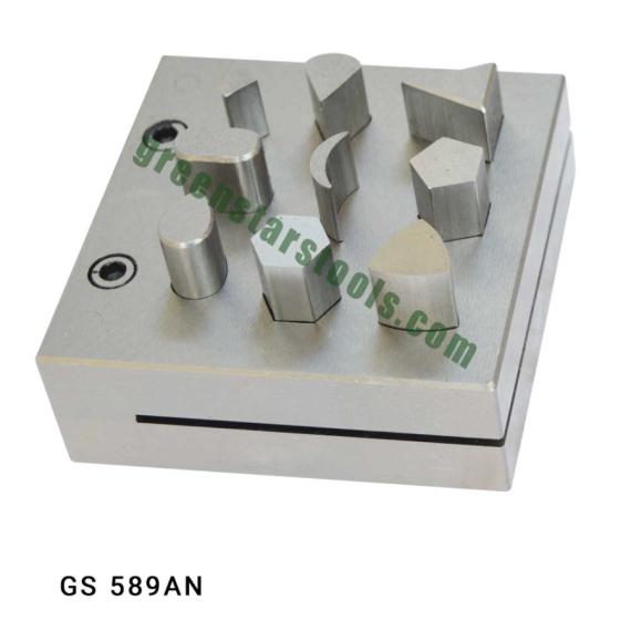 NINE DIFFERENT SHAPE DISC CUTTER SET
