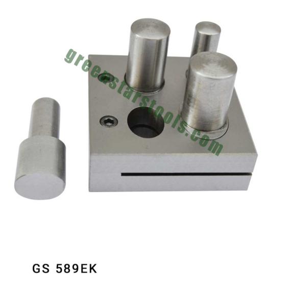 OVAL DISC CUTTER SET OF 4 WITH LONG PUNCH