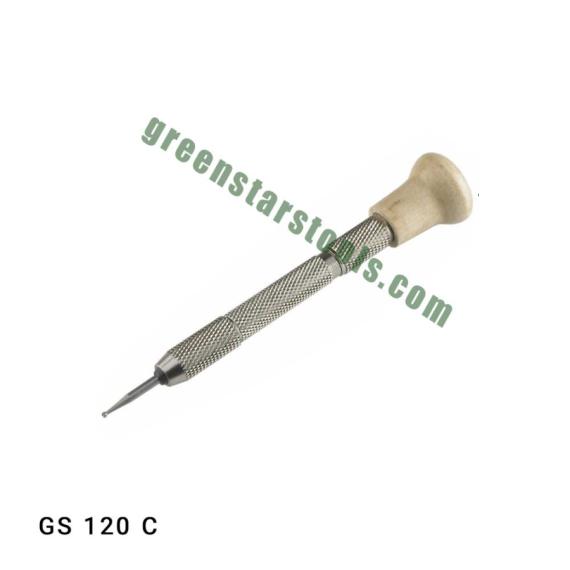 PIN VICE NICKELLED SWIVEL TYPE