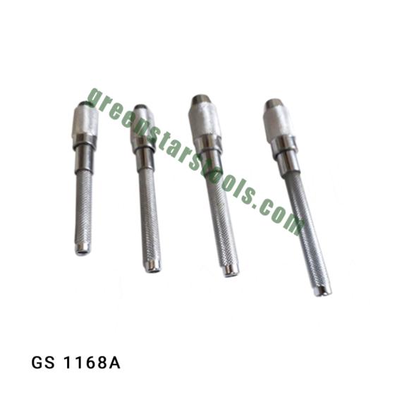PIN VISE NICKELLED BODY SET OF 4