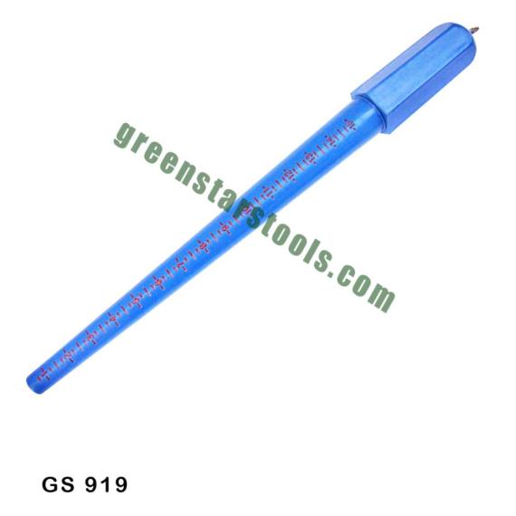PLASRIC RING STICK GAUGE BLUE