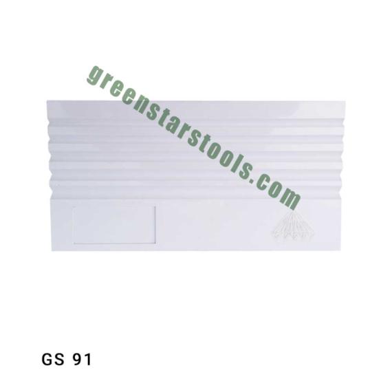 PLASTIC BEAD BOARD WHITE GROOVED
