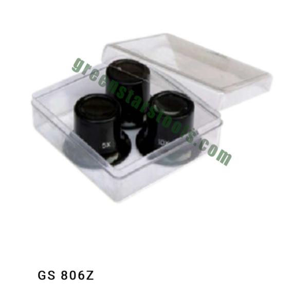 PLASTIC EYE LOUPE SET OF 3
