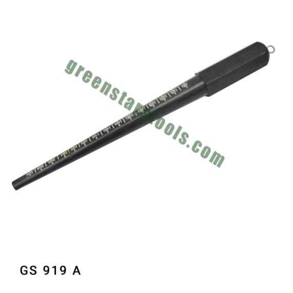 PLASTIC RING STICK GAUGE BLACK