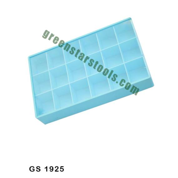 PLASTIC STORAGE BOX 18 COMPARTMENT LARGE