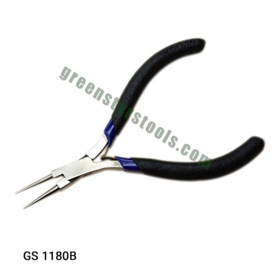 PLIER SLIMLINE ROUND NOSE WITH DOUBLE COLOR INSULATED