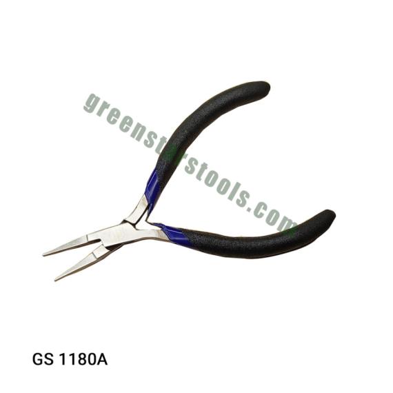 PLIER SLIMLINE FLAT NOSE WITH DOUBLE COLOR INSULATED