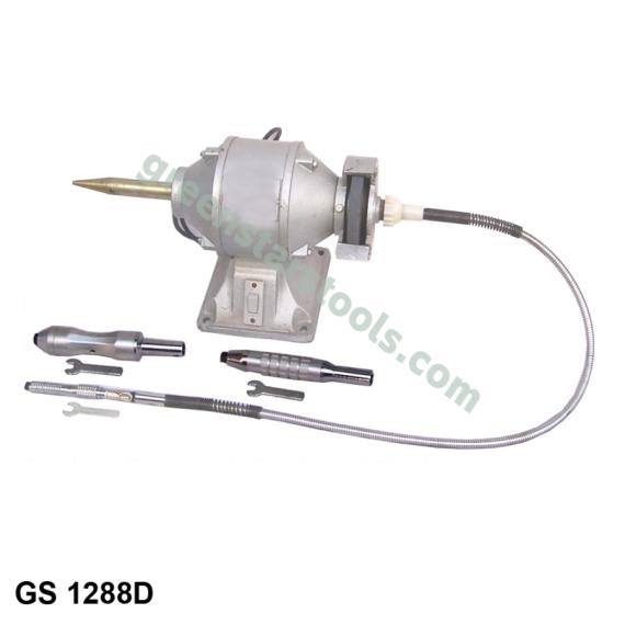 POLISHING MOTOR WITH GRINDER AND FLEXIBLE ATTACHMENT