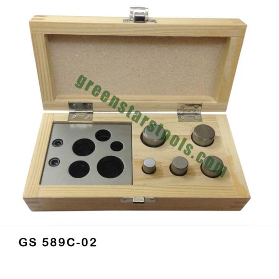 PREMIUM DISC CUTTER SET OF 5 IN WOODEN BOX