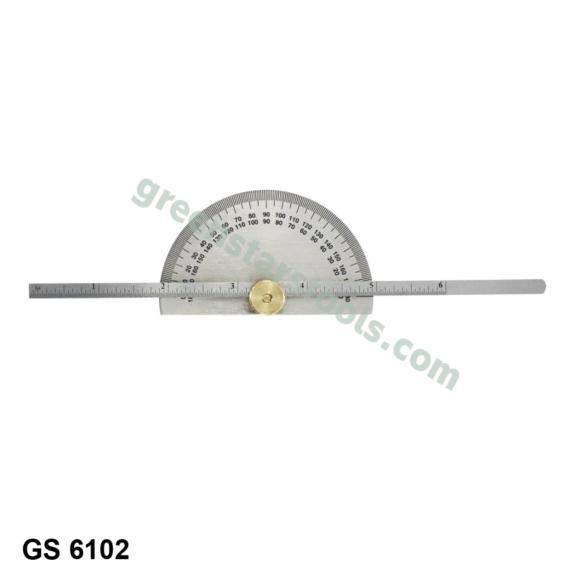PROTRACTOR CUM DEPTH GAUGE