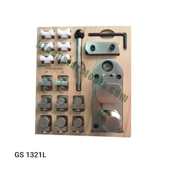 RING BENDER SUPERIOR WITH  MATHING OUTER DIES IN WOODEN BOX