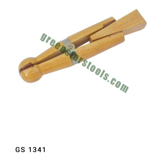 RING CLAMP WOODEN LARGE HEAD