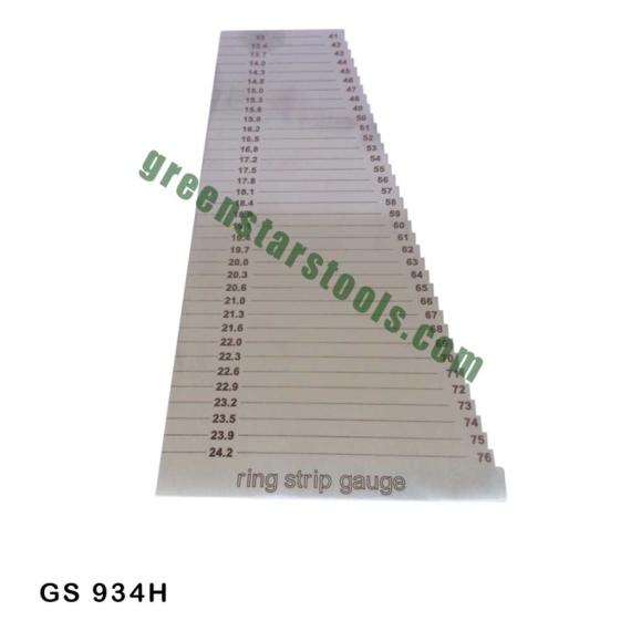 RING GAUGE STRIP STAINLESS STEEL