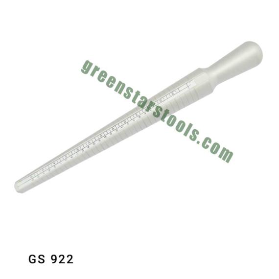 RING STICK GAUGE ALUMINUM